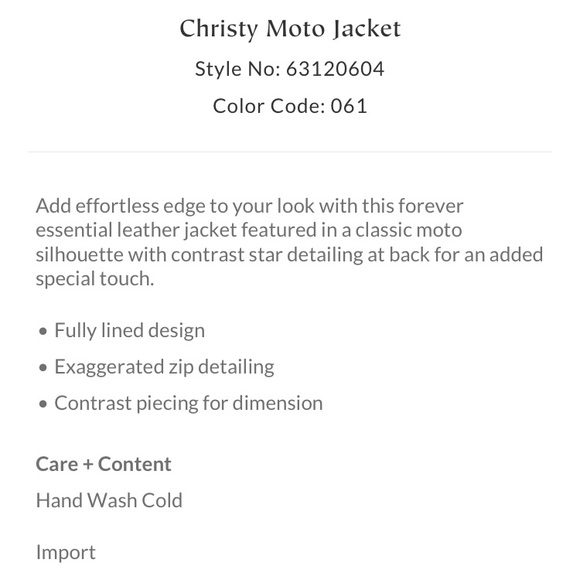 Mauritius Christy Moto Jacket Free People - Picture 7 of 17